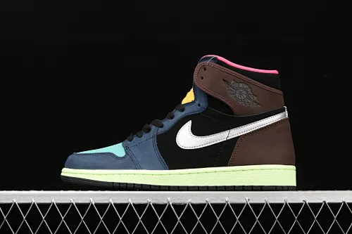 All categories Air Jordan Jordan series basketball shoes Air Jordan 1 High ST version Air Jordan 1 Retro High OG "Bio Hack" AJ1 Joe 1 "Colorful stitching biohacker" classic retro classic high-top versatile cultural basketball shoes 555088-201